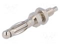 Connector: 4mm banana; plug; 30A; 60VDC; Max.wire diam: 1mm SCI BC-026