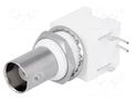 Connector: BNC; socket; female; angled 90°; 50Ω; THT AMPHENOL RF B6252H5NPP3G50