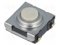 Microswitch TACT; SPST-NO; Pos: 2; 0.05A/24VDC; SMT; none; 1.57N OMRON Electronic Components B3SN-3012