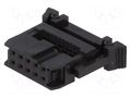 Connector: IDC; plug; female; PIN: 10; IDC; for ribbon cable; 2.54mm NINIGI AWP-10ZZ
