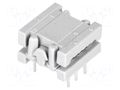Connector: IDC; PIN: 6; IDC,THT; for ribbon cable; 2x3; 1.27mm CONEC AWDIL-06P