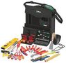 TOOL SET, ELECTRICAL, 73PC WERA 2GO E 1