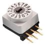 ROTARY CODED SW, HEX, 0.15A, 24VDC, THT 428427320916