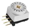 ROTARY CODED SW, HEX, 0.15A, 24VDC, THT 428427520916