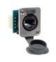RJ45 CONNECTOR, JACK, 1PORT, PANEL RJXS8FG6110