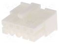 Connector: wire-wire/PCB; plug; female; PIN: 10; Mini-Fit Jr; 600V MOLEX MX-5557-10R210