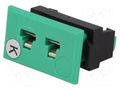 Connector: for thermocouple; socket; female; PIN: 2 LABFACILITY IM-K-FF-IEC-