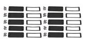 END PANEL KIT, ENCLOSURE, ALUMINIUM 1457JWP-10