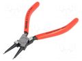 Pliers; for circlip; internal; 8÷13mm; Pliers len: 140mm; straight KNIPEX KNP.4411J0