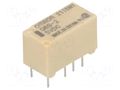 Relay: electromagnetic; DPDT; Ucoil: 5VDC; Icontacts max: 2A; G6S OMRON Electronic Components G6S-2-5DC