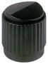 ROUND SKIRTED KNOB, 6.35MM MS91528-2D2B