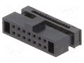 Connector: IDC; plug; female; PIN: 14; IDC; for ribbon cable; 1.27mm CONNFLY DS1017-01-14NA8