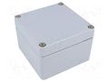 Enclosure: multipurpose; X: 120mm; Y: 122mm; Z: 81mm; EUROMAS; IP66 BOPLA ETA119