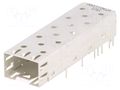 EMC shield for socket; Application: SFP connectors AMPHENOL COMMUNICATIONS SOLUTIONS U77-A1113-3001