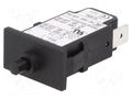 Circuit breaker; Urated: 240VAC; 48VDC; 2A; SPST; Poles: 1; SNAP-IN SCHURTER T11-611-2A