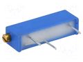 Potentiometer: mounting; multiturn; 500Ω; 750mW; ±10%; linear VISHAY T18500R