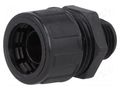 Straight terminal connector; Thread: metric,outside; polyamide LAPP SILVYN-MPC-M16/2