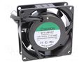 Fan: AC; axial; 115VAC; 80x80x25mm; 37m3/h(±5%); 34.5dBA; ball SUNON SF11580AT1082HB