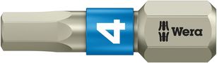 3840/1 TS bits, stainless, 4.0x25, Wera 05071074001