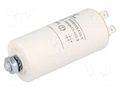 Capacitor: polypropylene; motors, run; 40uF; 470VAC; Ø50x121mm KEMET C274AC35400SA0J