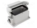 Enclosure for connectors: HDC; size 10B; Han® HMC; IP65; closed HARTING 19302101290