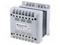 Transformer: mains; 250VA; 230VAC; 12V; Leads: terminal block; IP21 BREVE TUFVASSONS PTM250/230/12V