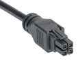 CABLE ASSY, 4P, RCPT-RCPT, 3M 245132-0430