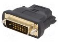 Adapter; DVI-D (24+1) plug,HDMI socket VCOM CA312