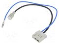 Cable; Car brand: Honda,Infiniti,Nissan; ISO; socket 4CARMEDIA AA-HONDA.03-ISO/F
