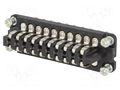 Connector: HDC; contact insert; male; 10A; 25V; Staf®; PIN: 20 HARTING 09700202817