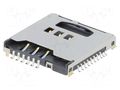 Connector: for cards; microSD,SIM; SIM + microSD; SMT ATTEND 112G-TA00-R