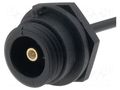 Cable; Buccaneer SMB female; 0÷4GHz; 1m; 50Ω; IP68 BULGIN PX0414/1M00