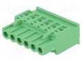 Connector: pluggable terminal block; plug; female; 2EDGKA; 10A DEGSON ELECTRONICS 2EDGKA-5.0-06P14