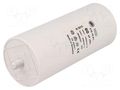 Capacitor: polypropylene; motors, run; 60uF; 400VAC; Ø50x117mm DUCATI ENERGIA 4.16.10.61.64