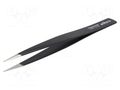 Tweezers; non-magnetic; Tweezers len: 130mm; ESD WIHA WIHA.ZP07114