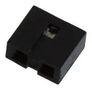 JUMPER, CONNECTOR, 2POS, 1ROW, 2MM, BLK 86730-301LF