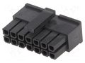 Connector: wire-board; plug; female; PIN: 14; MF30; for cable; 3mm AMPHENOL COMMUNICATIONS SOLUTIONS MF30-HFD1-14