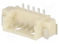 Connector: wire-board; socket; male; PIN: 5; 1A; Urated: 125V; SMT JOINT TECH NX1251-05SMS