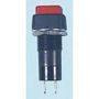 PB SWITCH, 3A, 250V AC, SPST-NO, RED MP006846