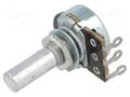 Potentiometer: shaft; single turn; 470Ω; 100mW; ±20%; 6mm; mono TELPOD PR167-470R-A