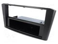 Radio frame; Toyota; 2 ISO; black 4CARMEDIA RAM-40.184