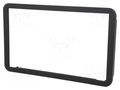 Radio frame; Alfa Romeo; 2 DIN; black 4CARMEDIA RAM-40.194.1