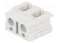 Connector: PCB terminal block; terminal; 16A; 250V; angled 90° NINIGI TB-7.5-P-2P/GY