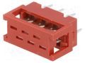 Connector: wire-board; adapter; PIN: 6; 30V; 1A; IDC,THT; 2x3; 1.27mm AMPHENOL COMMUNICATIONS SOLUTIONS TMM-2-0-06-2