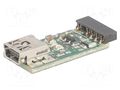Programmer: interface; VNC2; USB; Kit: programmer FTDI VNC2-DEBUG-MOD