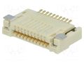 Connector: FFC/FPC; SMT; 0.5A; PIN: 10; 0.5mm; horizontal OMRON XF2M10151AR100
