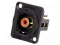 Coupler; RCA socket,both sides; FT; XLR standard; 19x24mm CLIFF CP30230