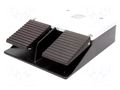 Switch: foot; Stabl.pos: 1; (SPST-NO + SPST-NC) x2; 6A/230VAC SIEMENS 3SE2932-0AB20