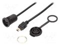 Adapter cable; USB 2.0,with protective cap; 1.5m; 1310; IP65 ENCITECH 1310-1011-03