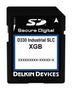 SDHC CARD, UHS-1, CLASS 10, 8GB, SLC SE08TRZFX-1B000-3